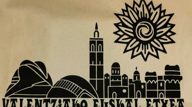 2025eko Valentziako Euskal Etxeko kamiseta lehiaketaren irudi irabazlea badugu