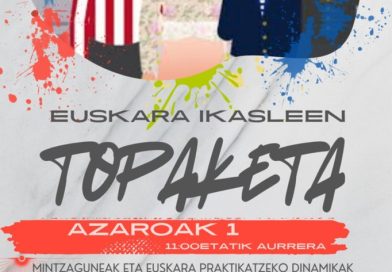 EUSKARA IKASLEEN TOPAKETA